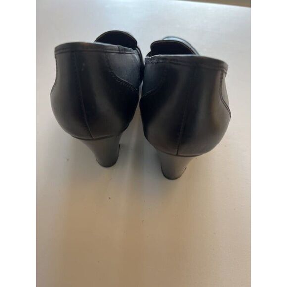 Naturalizer Women’s Leather High Heeled Slip On Loafers Size 7.5 - Picture 5 of 7